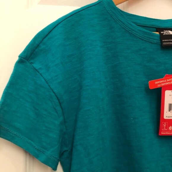 THE NORTH FACE Women’s Emerine Jaiden Green Shirt - Picture 6 of 12